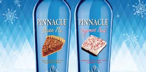 Pinnacle Vodka Promotes Peppermint & Other Seasonal Flavors