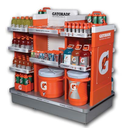 Gatorade Dick’s Sporting Goods Floor Display