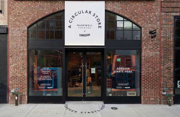 thredUP & Madewell Launch Circular Store