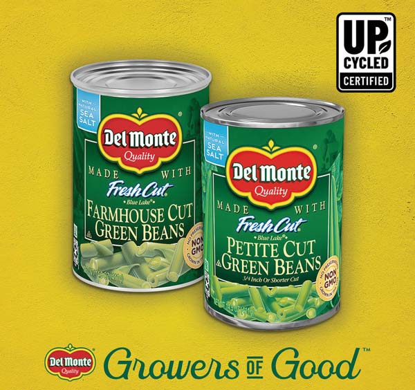 Del Monte Foods Introduces Line Of Upcycled Green Beans