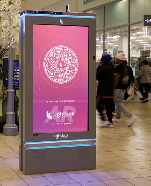 Lightbox Launches Augmented Reality For DOOH In Partnership With Zappar