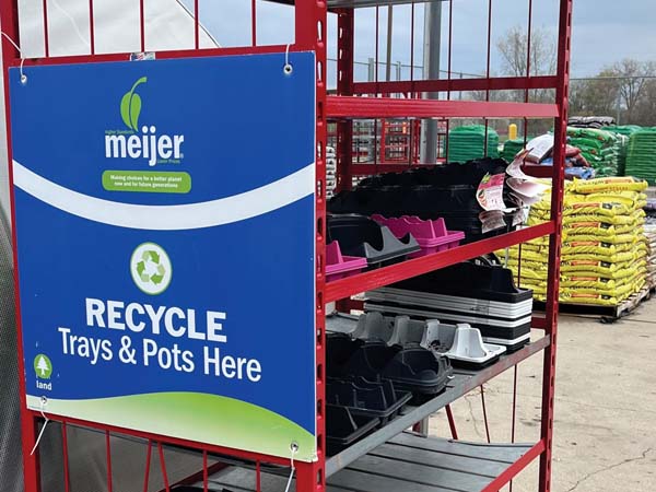Meijer Garden Center Offers Recycling Service