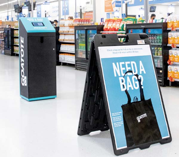 In-Store Reusable Bag Rental System Launches  At CVS & Target Stores