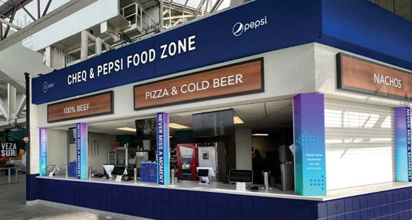 Cheq Partners With Pepsico To Enhance Fan Experience