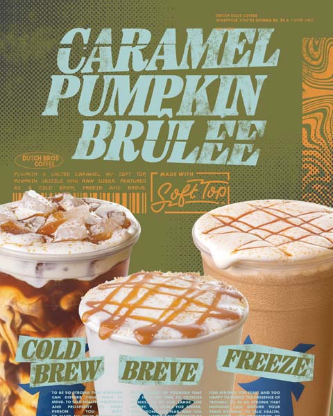 Dutch Bros Promotes Fall Seasonal Sips