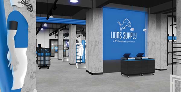 Fanatics & Detroit Lions Create Omnichannel Shopping Experience
