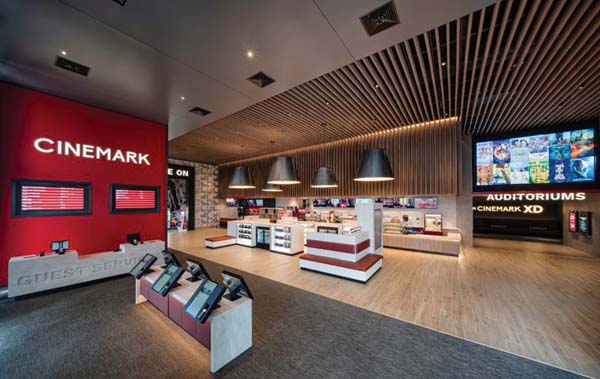 Cinemark Updates Theatre Design