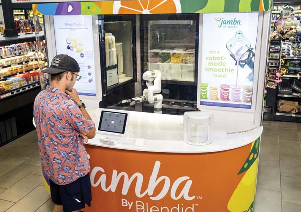 Love’s Opens Jamba by Blendid Robotic Smoothie Kiosk