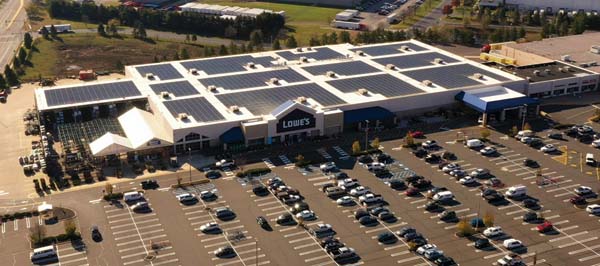 Lowe’s Invests In Renewable Energy With Rooftop Solar Panels At 174 Locations