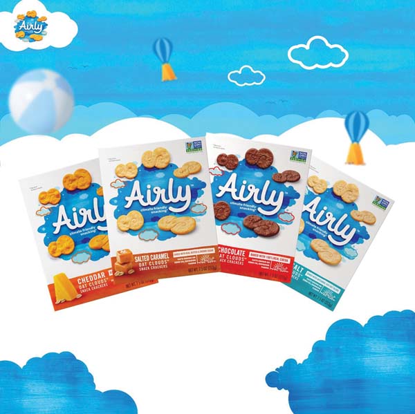 Airly Foods Snack Developed To Remove Greenhouse Gases