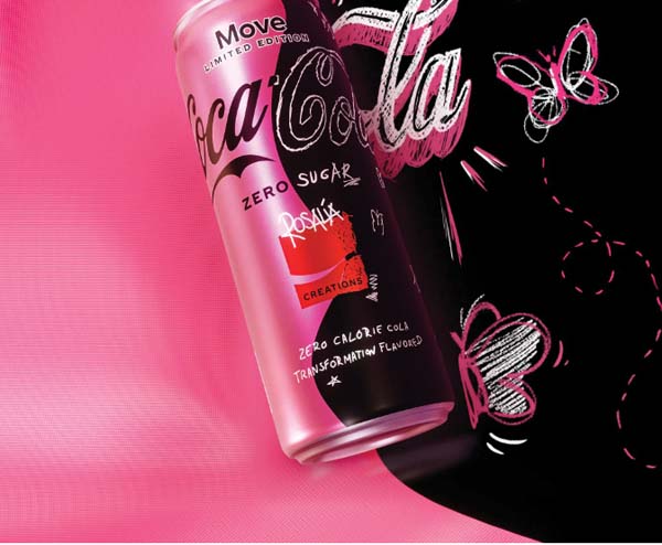 Coca-Cola Creates Limited Edition Move With Grammy Artist Rosalía