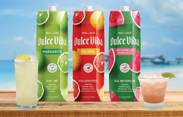 Dulce Vida Tequila Introduces New Ready-To-Drink Cocktails In Tetra Pak Cartons