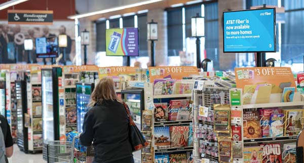 Grocery TV Launches Large Format Digital Advertising Displays At The Front End Of Stores