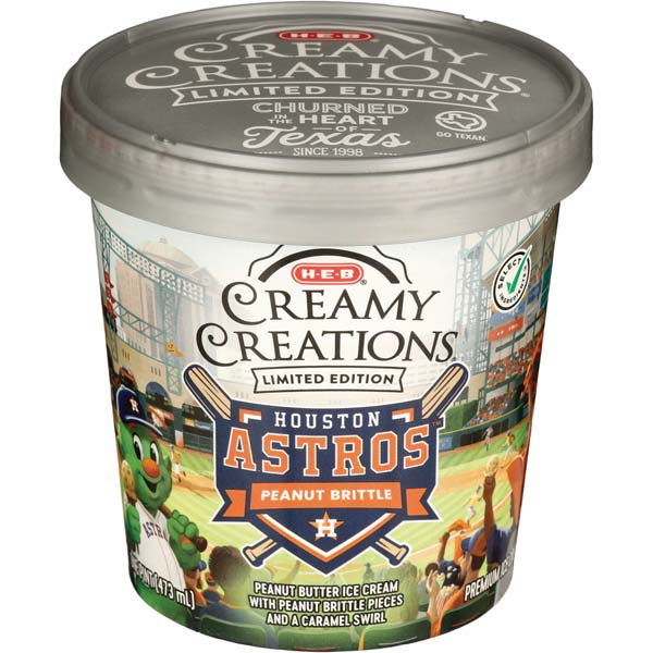 H-E-B Debuts  Houston Astros H-E-B Creamy Creations