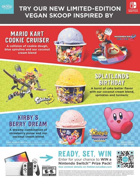 Nékter Juice Bar Collaborates With Nintendo This Summer