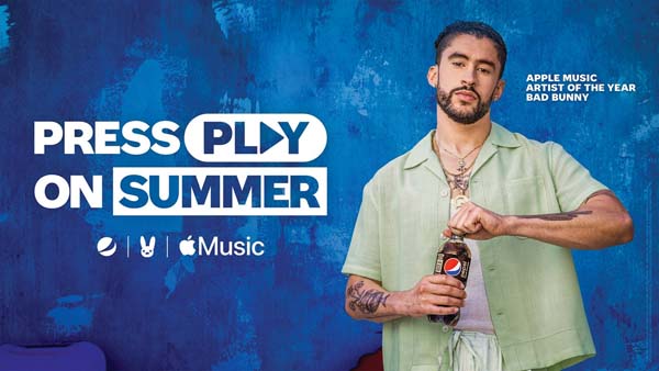 Pepsi And Bad Bunny Invite Consumers To ‘Press Play On Summer’