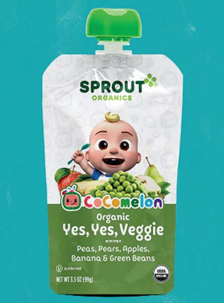 Neptune Wellness Expands Sprout  CoComelon Co-Branded Organic Baby Food  Into Target Stores