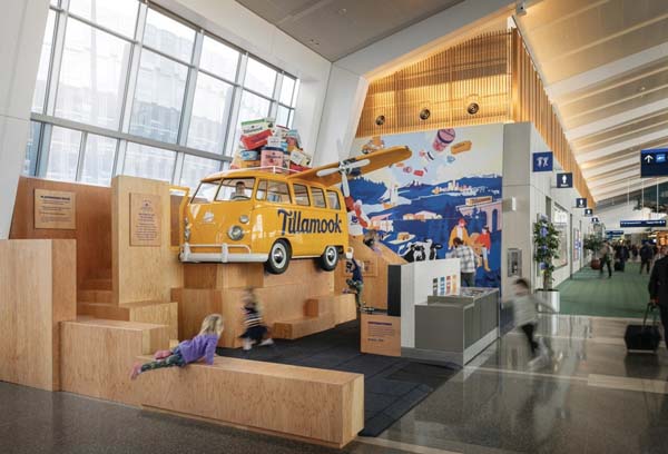 Tillamook Creamery Opens Playground At PDX