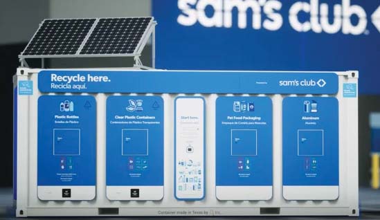 Community Recycling Units Launch At Sam’s Club Locations