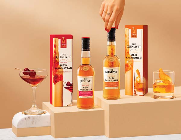 Pernod Ricard Promotes New Glenlivet Twist & Mix Cocktails