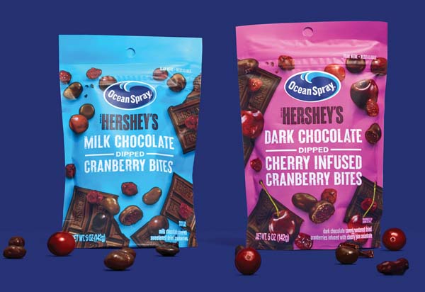 Ocean Spray & Hershey Launch New Partnership