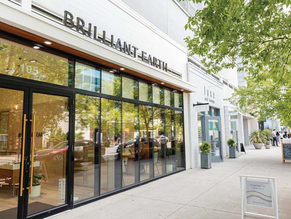 Brilliant Earth Expands  Showroom Portfolio With  Four New Locations