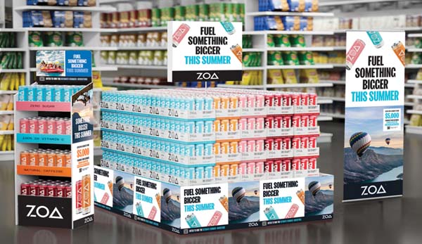 ZOA Debuts New Display To ‘Fuel Something Bigger’