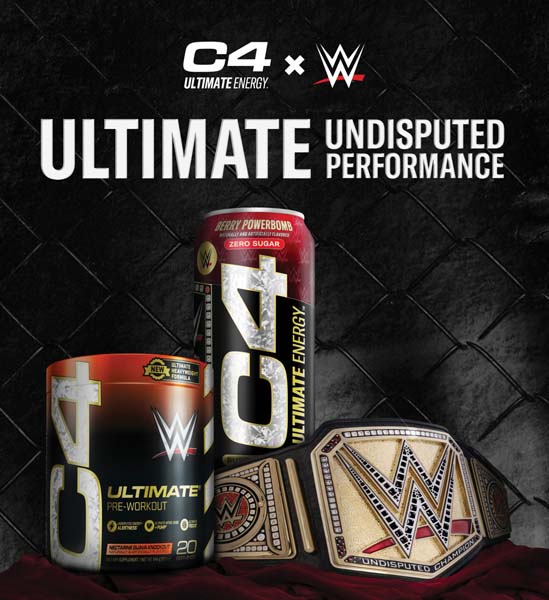 WWE & C4 Launch First Product Collaboration
