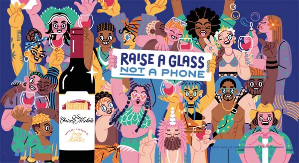 Chateau Ste. Michelle And Team One Partner To Launch ‘Raise A Glass’ Promotion Campaign