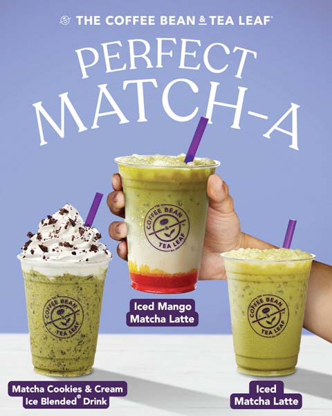 Coffee Bean & Tea Leaf Promotes New Matcha Beverages For Summer