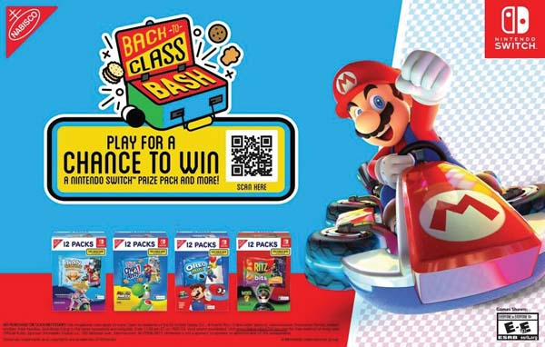 Nabisco Multipack Snacks Feature Characters From Nintendo Switch Games