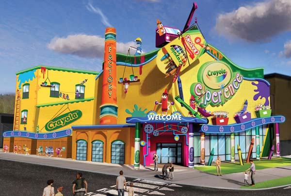 Newest Crayola Family Attraction Slated For Popular Vacation Destination In Tennessee