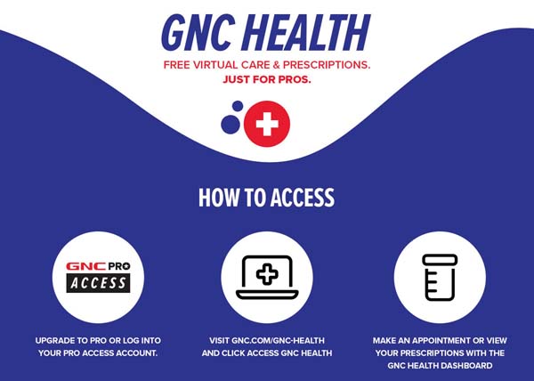 GNC Now Offers Free Healthcare Services