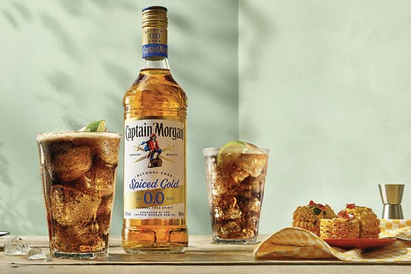 Captain Morgan Enters Alcohol Free Market