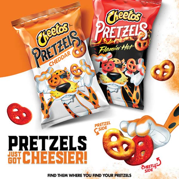 Cheetos Enters New Category With CHEETOS Pretzels