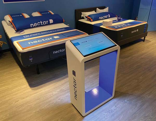 Nectar Mattress Custom Sleep Kiosk Helps Consumers Choose Their Perfect Mattress