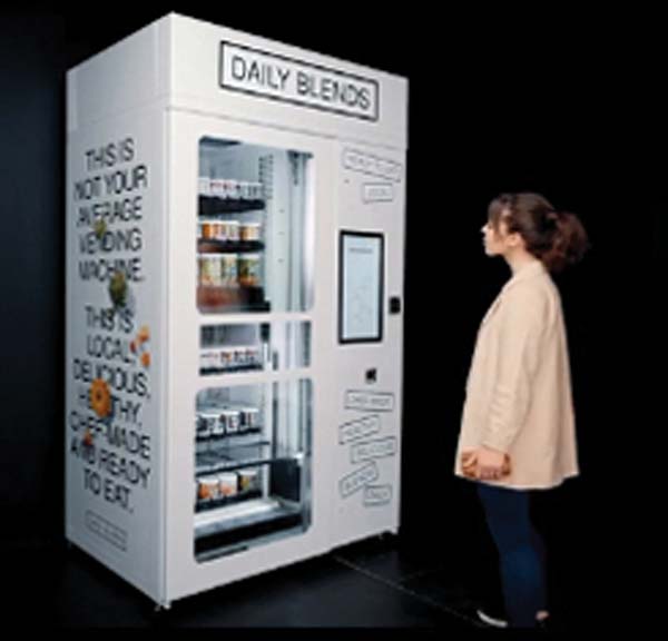 Daily Blends Launches AI-Powered Fresh Food Vending Machines