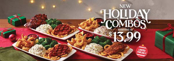 Applebee’s Promotes New Holiday Combos