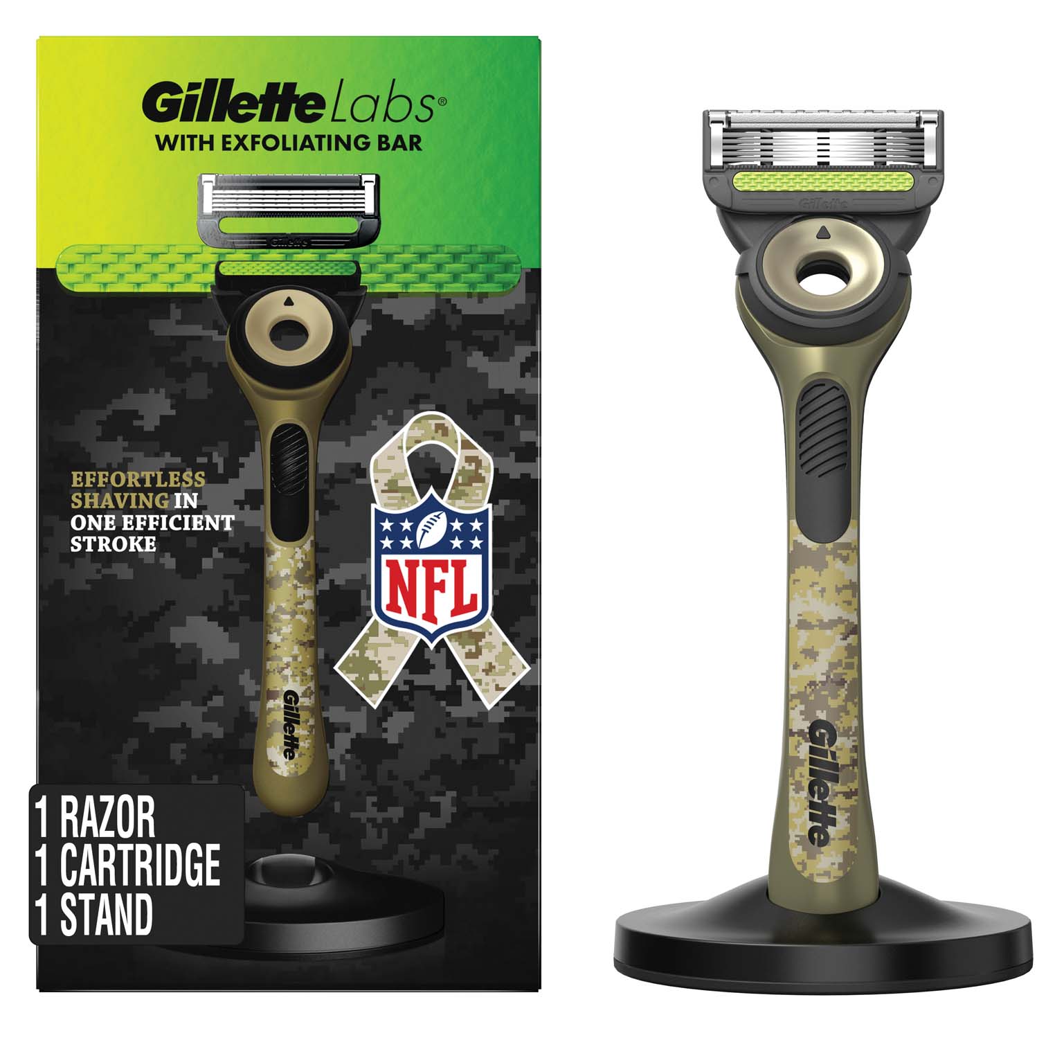 Gillette Honors Service Members With New GilletteLabs Razor