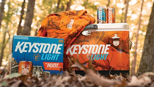 Keystone Light Brings Back The Hunt Promotion And Its Orange Camo Can