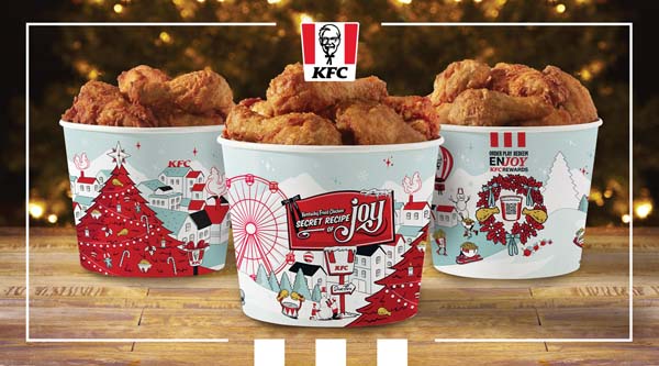 KFC Offers New Holiday Buckets