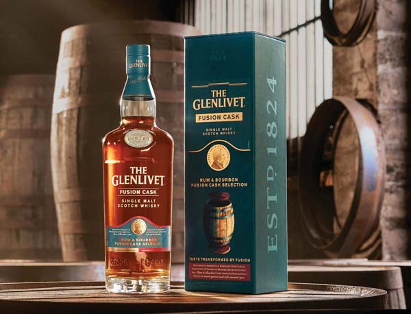 Glenlivet Rum & Bourbon Fusion Cask Selection Debuts