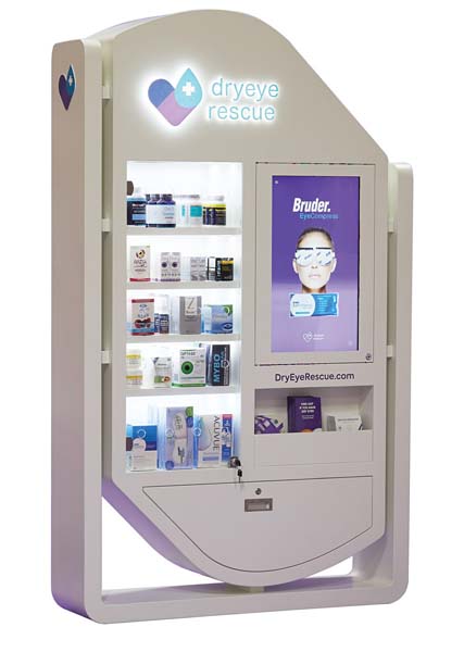 DryEye Rescue Installs Hybrid Displays In Eye Care Practices