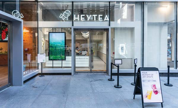 HEYTEA Opens Its First Store In New York City