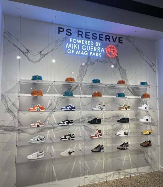 Pacsun Unveils PS Reserve Buildout At Glendale Galleria