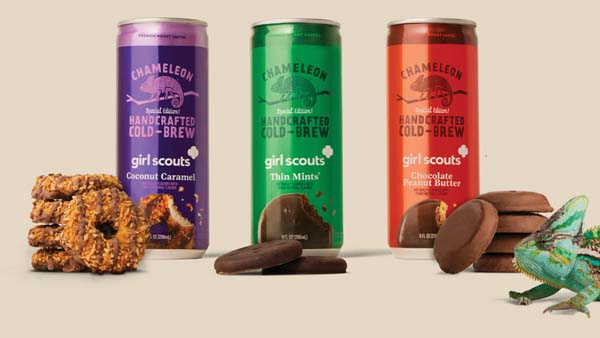 Chameleon Announces Girl Scout Cookie Inspired Coffee Flavors