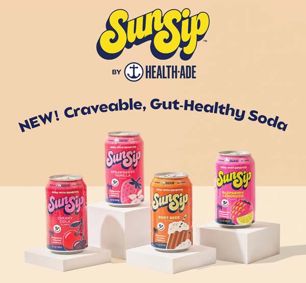 Health-Ade Launches SunSip Sodas
