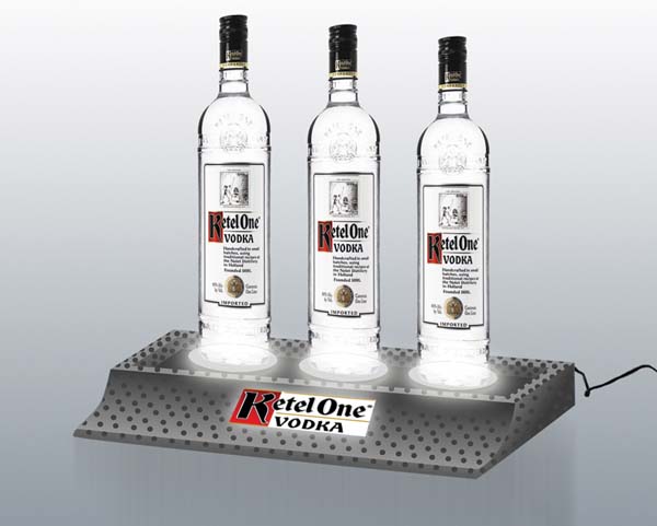Ketel One Vodka LED Back Bar Bottle Glorifier