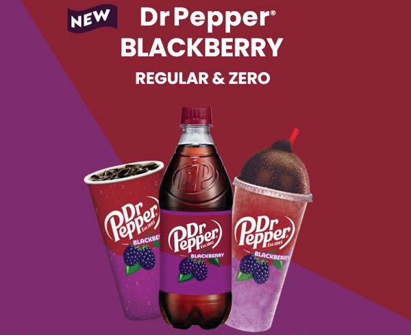 Keurig Dr Pepper Displays Dr Pepper Blackberry