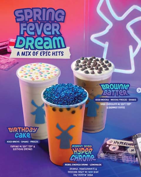 Dutch Bros Coffee Introduces Drink Trio For Spring
